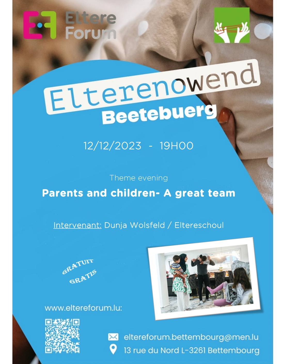 Elterenowend Beetebuerg - 12 décembre 2023