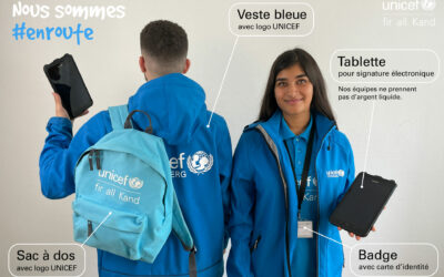 UNICEF Luxembourg: présence recruteurs de donateurs