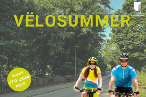 Participez à l'ouverture du Vëlosummer 2024: Découvrez le "Zwee Länner-Tour" à vélo le 27 juillet !