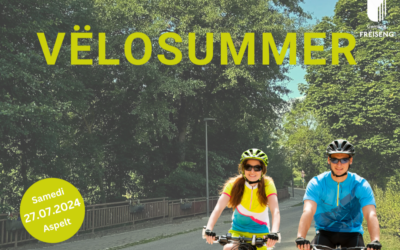 Participez à l’ouverture du Vëlosummer 2024: Découvrez le « Zwee Länner-Tour » à vélo le 27 juillet !