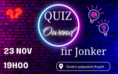 Quiz Night – Quizowend fir Jonker