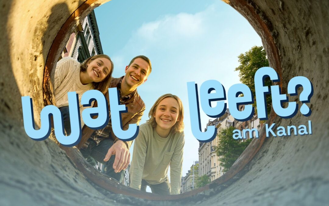 Campagne nationale « Wat leeft? – Que deviennent nos eaux usées?