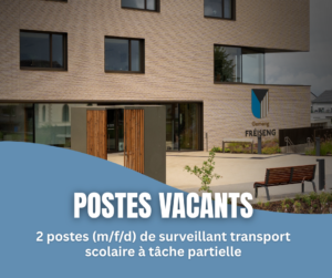 Vacances de postes