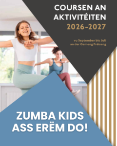 Coursen an Aktivitéiten - Zumba Kids 2026/2027